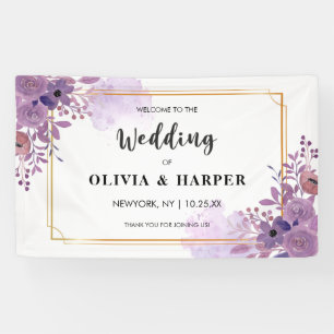 Banderoles Arrière-plan Vintage d'Améthyste en floraison