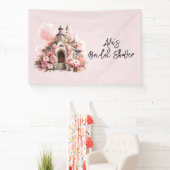 Banderoles Arrosement de mariage de l'église à l'aquarelle ro (Insitu)