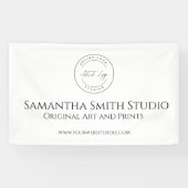 Banderoles Art Craft Fair Tente Custom Business Boanner Banni (Horizontal)