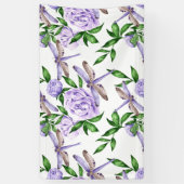 Banderoles Art diamant papillon (Vertical)