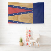Banderoles Art inspiré par l'Amérique | Drapeaux, Jerseys & 4 (Insitu)