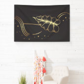 Banderoles Art mur or (Insitu)