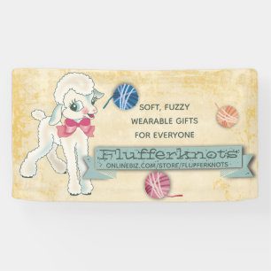 Banderoles Artisanat spectacle agneau brebis tricot crochet h