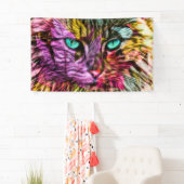 Banderoles Artsy Kitty Chat (En situation)