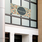 Banderoles Aspect vieilli et quilté patchwork (Bâtiment extérieur)
