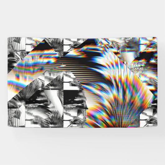 Banderoles Attaque arc-en-ciel (Horizontal)