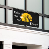 Banderoles Attention (Bâtiment extérieur)