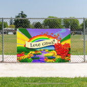 BANDEROLES AU-DESSUS DE LA COUPE DE PLUIE (Insitu)