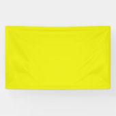 Banderoles Aureolin (couleur solide) (Horizontal)