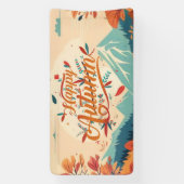 Banderoles Automne/Automne/feuille/coloré (Verticale)