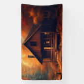 Banderoles Automne/Automne/Halloween/Peinture rustique (Verticale)