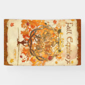 Banderoles Automne Equinox Pagan Wiccan (Horizontal)