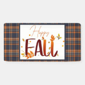 Banderoles Automne/feuilles/ecossais (Horizontal)