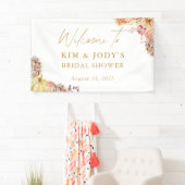 Banderoles Automne Floral Automne dans l'amour Fête des marié (En situation)