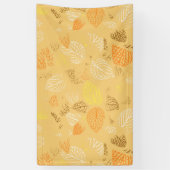 Banderoles Automne, Motif Feuille 4 (Vertical)