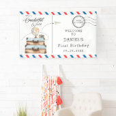 Banderoles Aventure Onederful Voyage Postal Courrier (En situation)