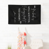 Banderoles Avid Reader II - Citation Jane Austen (En situation)