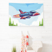 Banderoles avion/avion de chasse (Insitu)