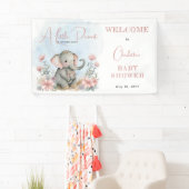Banderoles Baby Elephant Un Petit Arachide Fille Douche Flora (En situation)