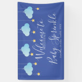 Banderoles Baby shower à épicerie Twinkle / Accueil Sprinkle (Vertical)