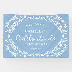 Banderoles Baby shower Blue Cielito Lindo