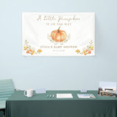 Banderoles Baby shower Boho Citrouille Fall Foliage (Salon professionnel)