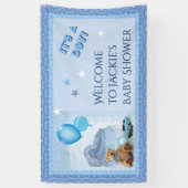 Banderoles Baby-Shower C'est un garçon ! (Vertical)