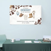 Banderoles Baby shower Cowboy (Salon professionnel)