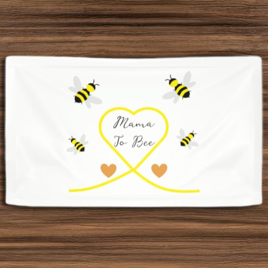 Banderoles Baby shower d'abeilles
