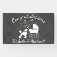 Baby shower de caniche