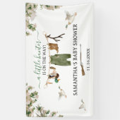 Banderoles Baby shower de chasse au canard (Vertical)
