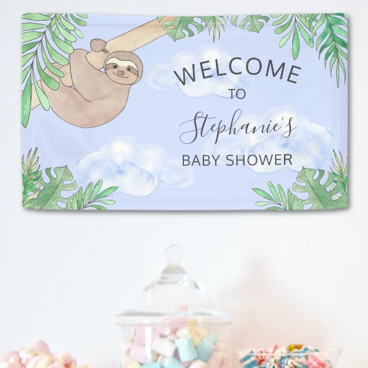 Banderoles Baby shower de fentes mignonne