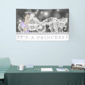 Banderoles Baby-Shower de la Princesse Violette (Salon professionnel)