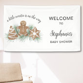 Banderoles Baby shower de Noël