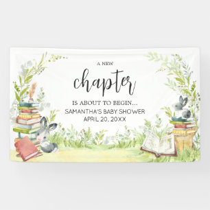 Banderoles Baby shower de nouveau chapitre Storybook