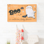 Banderoles Baby shower d'Halloween de Little Boo (En situation)