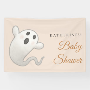 Banderoles Baby shower d'Halloween neutre entre les sexes pou