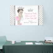 Banderoles Baby shower Diamond Pearl Princess (Salon professionnel)