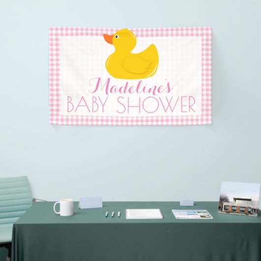 Banderoles Baby shower en caoutchouc (Salon professionnel)