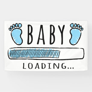 Banderoles Baby shower Garçon   Baby Boy Chargement