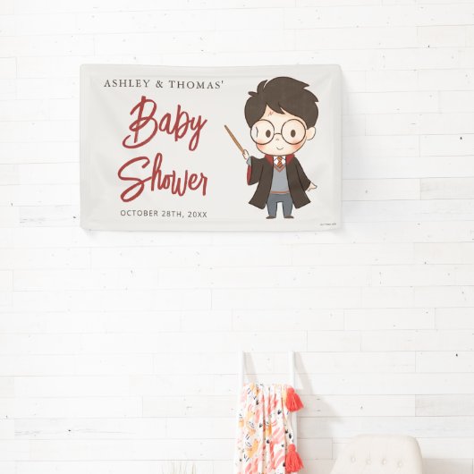 Banderoles Baby shower Harry Potter simple (Insitu)