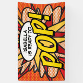 Banderoles Baby shower moderne prêt à POP (Vertical)