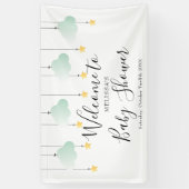 Banderoles Baby shower neuf Twinkle Twinkle Bienvenue (Vertical)