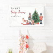 Banderoles Baby shower Nutcracker (En situation)