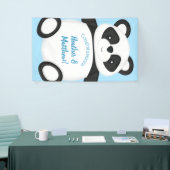 Banderoles Baby shower Panda Bear (Salon professionnel)