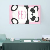 Banderoles Baby shower Panda Bear (Salon professionnel)
