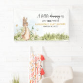 Banderoles Baby shower Peter Rabbit (En situation)