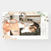 Banderoles Baby shower Safari Elephant Aquarelle (Horizontal)
