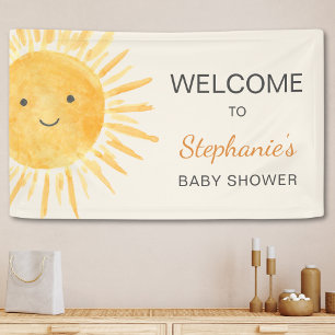 Banderoles Baby shower Sun Boho sans distinction de genre Bie