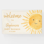 Banderoles Baby shower Sunshine (Horizontal)